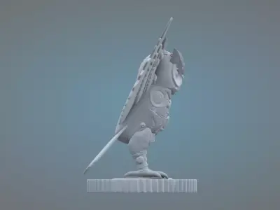 Sci-Fi Mechanical Owl PM-23 3D print model