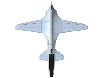 Lockheed L-133 3D model