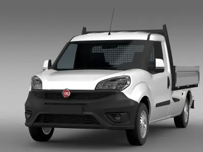 Fiat Doblo Work Up 263 2017 3D model