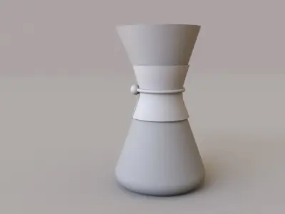 Glass Coffee Brewer Free 3D model