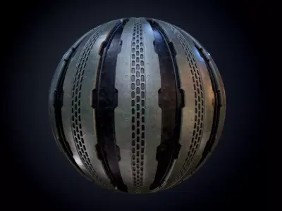 Sci-Fi Military Seamless PBR Texture 58 Texture