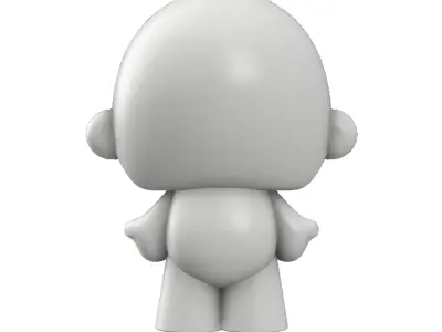 Death Hug 3D Printable Art Toy Figure for Personal Commercial 3D print model