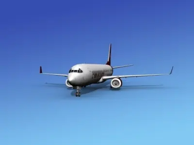 Boeing 737-900ER Cyber Air Charter 3D model