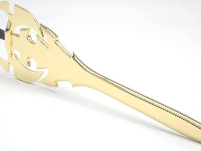 Sword of Darkness Gold 3D model