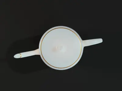 Teapot coffee pot Free 3D model