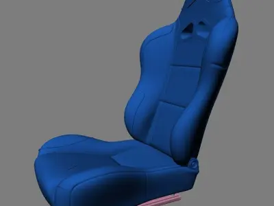 TKs Racing Seat Free 3D model