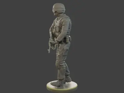 CzechSlovak Police Tactical Unit CPTU1 004 3D print model