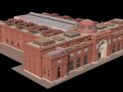 Egyptian Museum 3D model