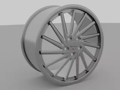 Giovanna Spira FF Low-poly 3D model