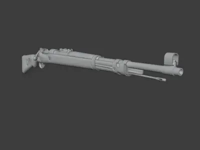 Mauser K98 3D model