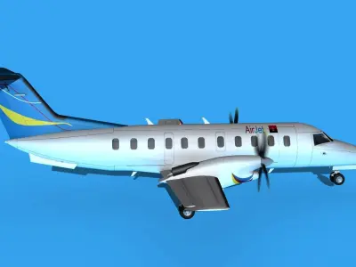 Embraer EMB120 Air Jet 3D model