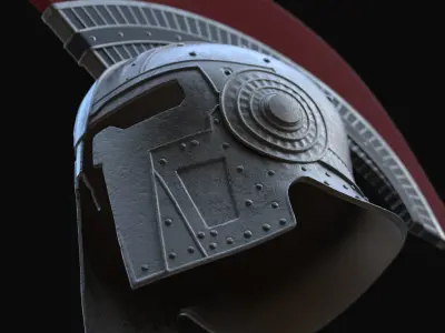 Spartan helmet G2 3D model
