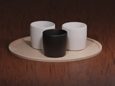 Tea cup Free 3D model buy