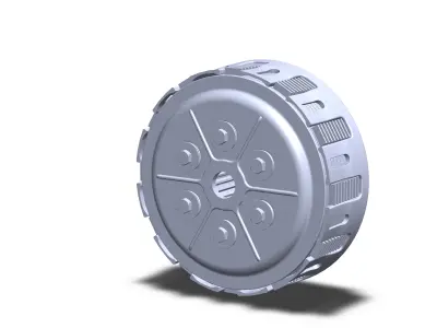 Motorcycle Clutch Free 3D model