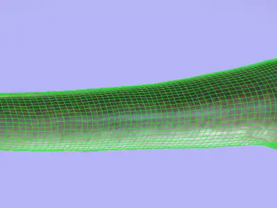 Elasmosaurus Low-poly 3D model
