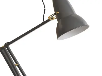 Anglepoise 1227 Brass Table Lamp 3D model