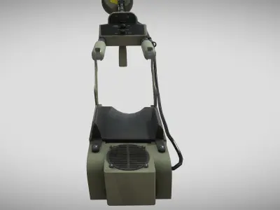 Mine Sweeper - AN PSS-14 Low-poly 3D model