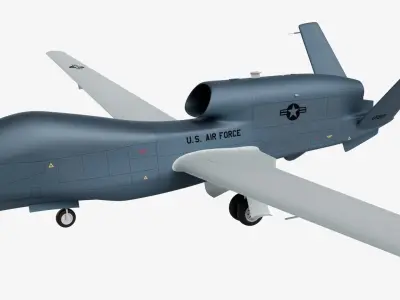 RQ-4 Global Hawk 3D model