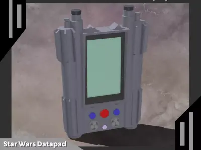 Datapad 3D Print File 3D print model