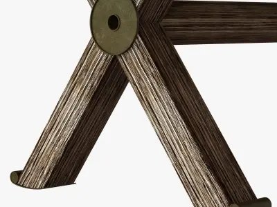 paul dupre lafon console table 3D model