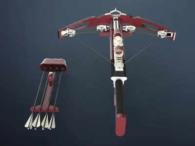 Crossbow apex legends 3D model