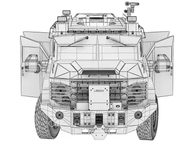 Bearcat military G3 3D model