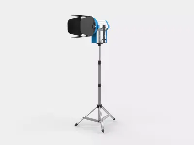 Fresnel ARRI Compact 3D model