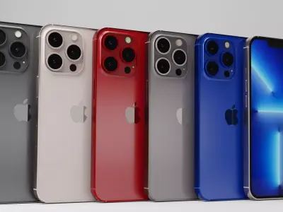 iphone 13 pro max 3D model
