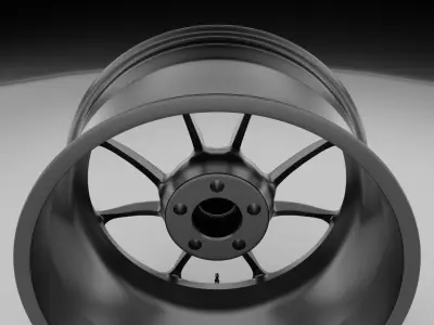 Rays Volk NE24 High Poly Forged Car Wheel 3D model