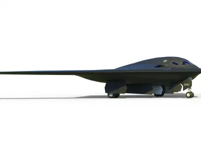 B-21 Raider bomber 3D model