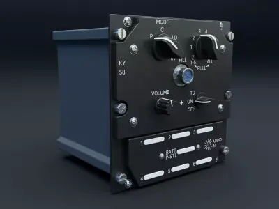 KY-58 High-Detailed CAD 3D model