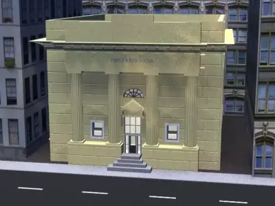 Baily Savings and Loans 3D model