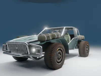 Apocalypse Buggy 3D model
