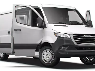 Freightliner Sprinter L2H1 FWD HQ Interior 2024 3D model