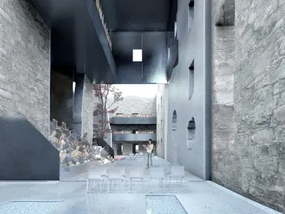 Haasberg Mansion Reconstruction - 3D print model 3D model