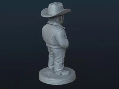 Rip Wheeler Chibi  3D print model