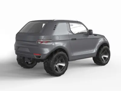 Lada Niva X concept 3D model