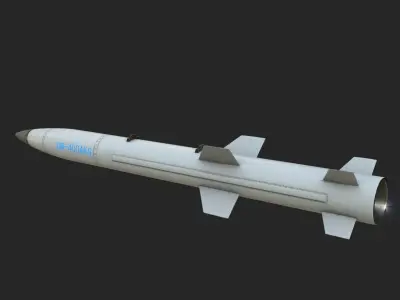 CM-400AKG Lang Range Air-to-Surface missile Low-poly 3D model