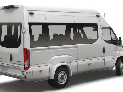 Iveco Daily Minibus L3H3 2022 3D model