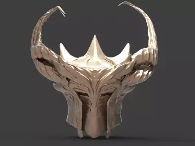 Ragnar Viking helmet  3D model