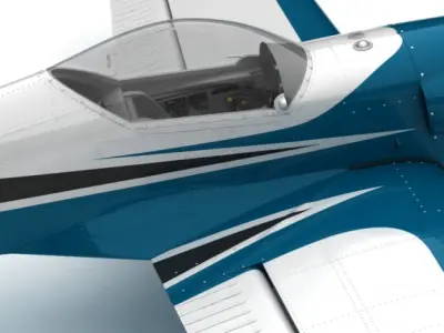 Zlin Z50 LS 3D model