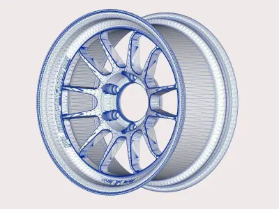 Lenso VENOM 5 Low-poly 3D model