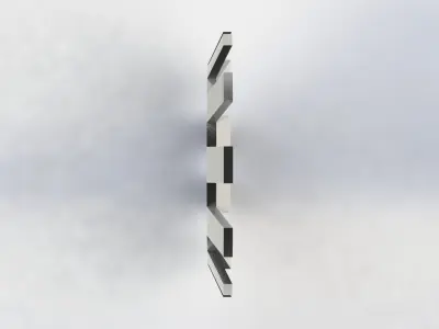 Arruela de Fixacao SKF MB 3 Fixing Washer 3D model