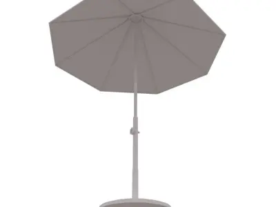 Umbrella Low Poly Free low-poly 3D model