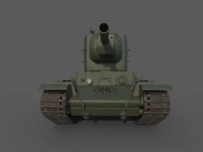 KV 2 model 1940 3D model