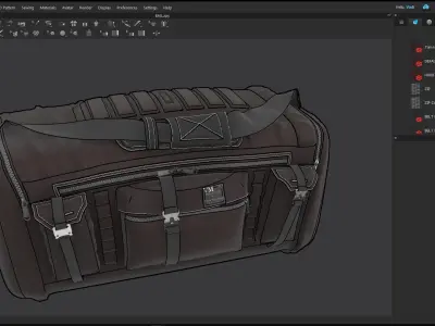 Tactical Bag 3D model