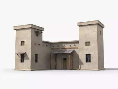 Arab xx30 Low-poly 3D model