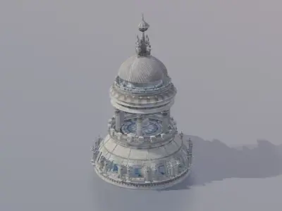 dome tower Free 3D model