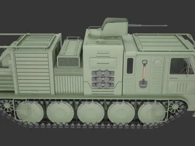 Military Truck Concept 1 3D model