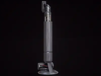 Samsung Bespoke Jet AI Vacuum Cleaner Black PBR 3D model